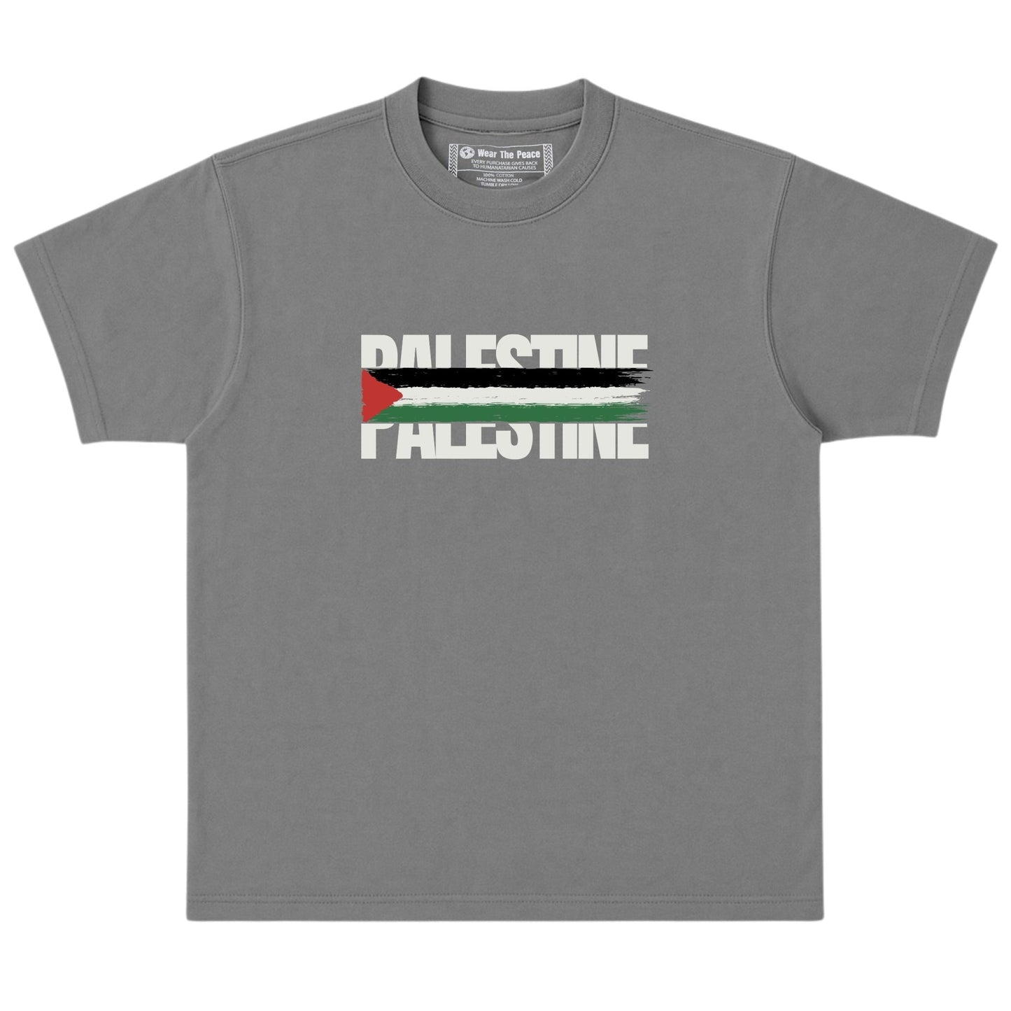 Pali Flag Heavyweight Tee Wear The Peace Short Sleeves S