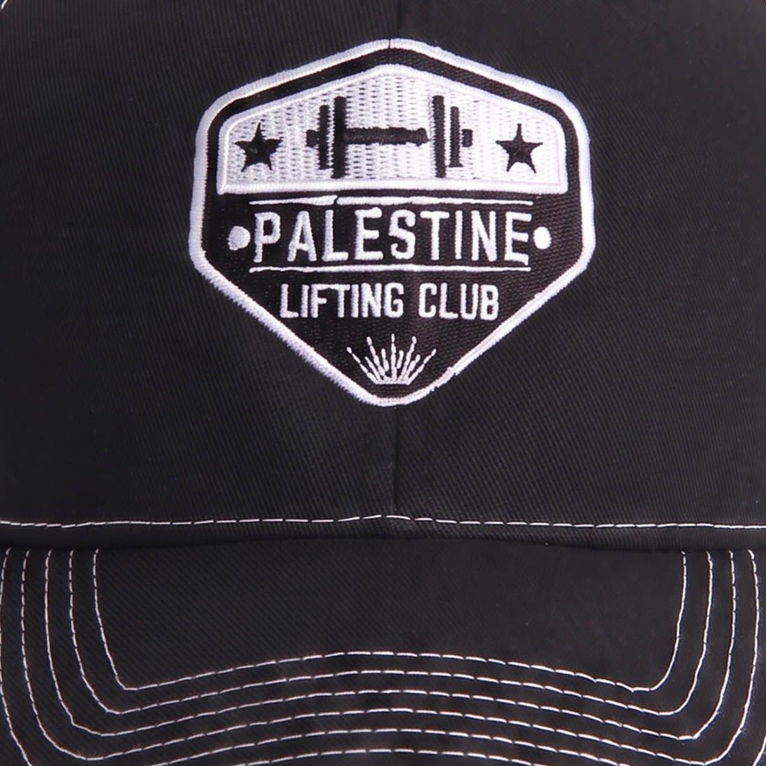 Pali Lifting Club Trucker Cap Wear The Peace Dad Caps Black