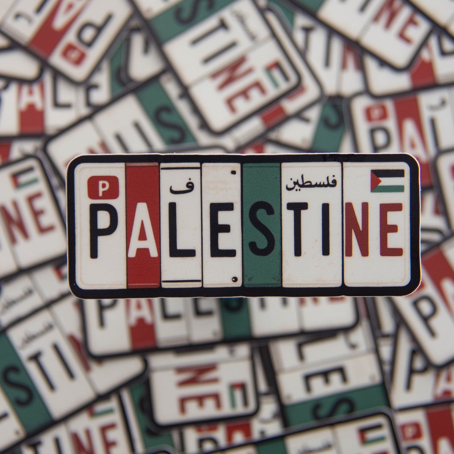 Pali Plate Sticker Wear The Peace Stickers