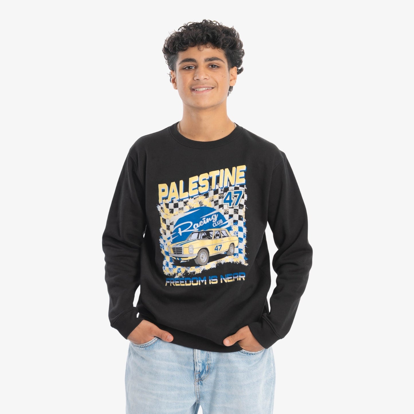 Pali Racing Club Crewneck Wear The Peace Crewnecks S