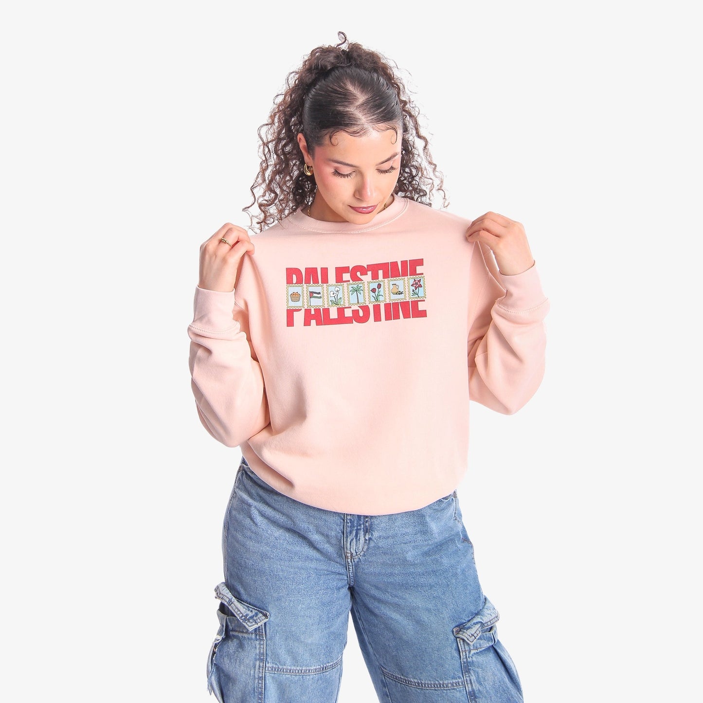 Pali Stamps Crewneck Wear The Peace Crewnecks S