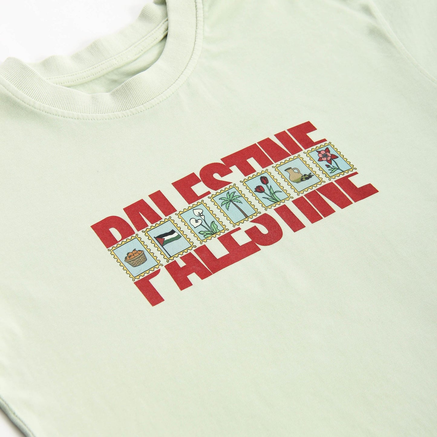 Pali Stamps Heavyweight Tee Wear The Peace Short Sleeves S