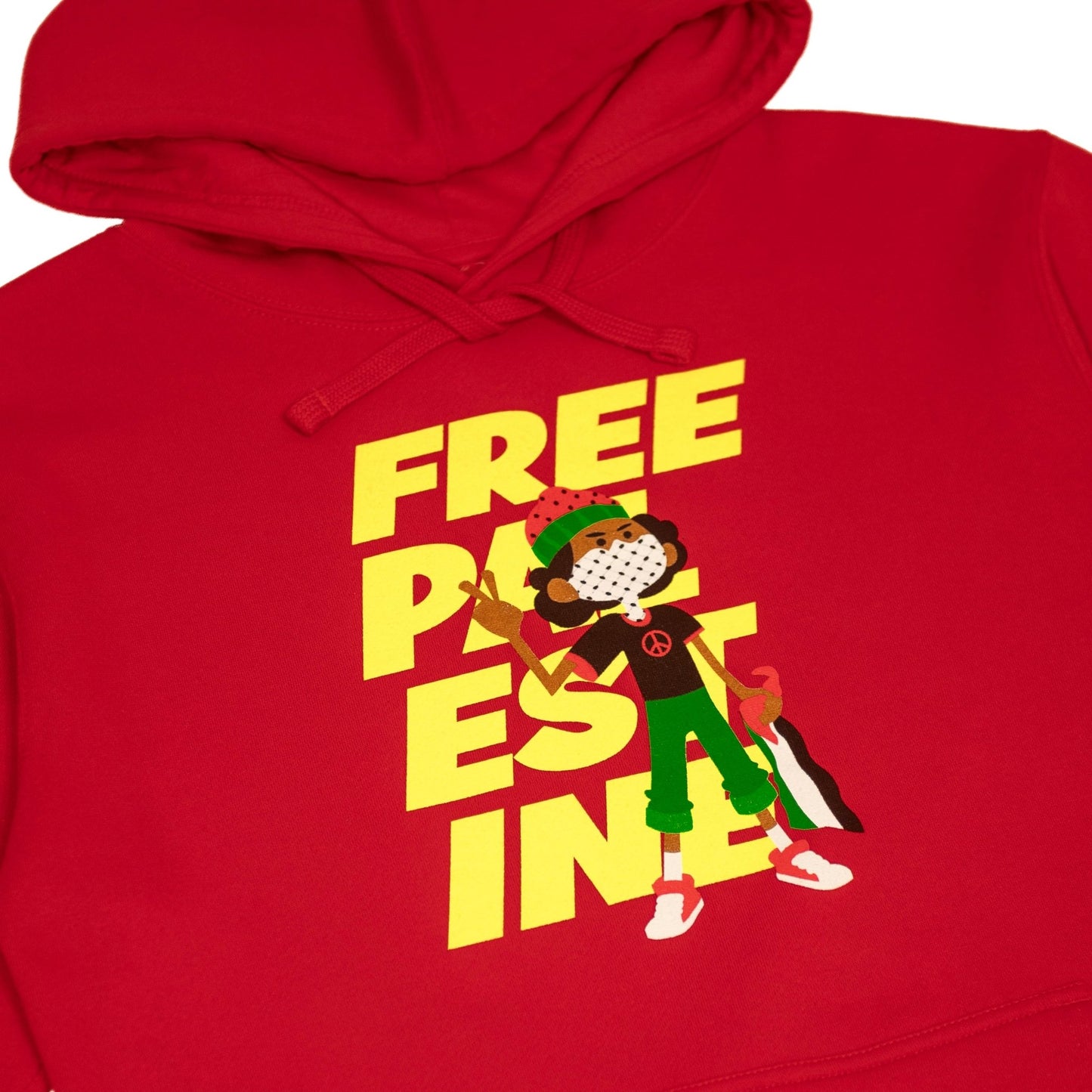 Pali Toons Hoodie Wear The Peace Hoodies Red S