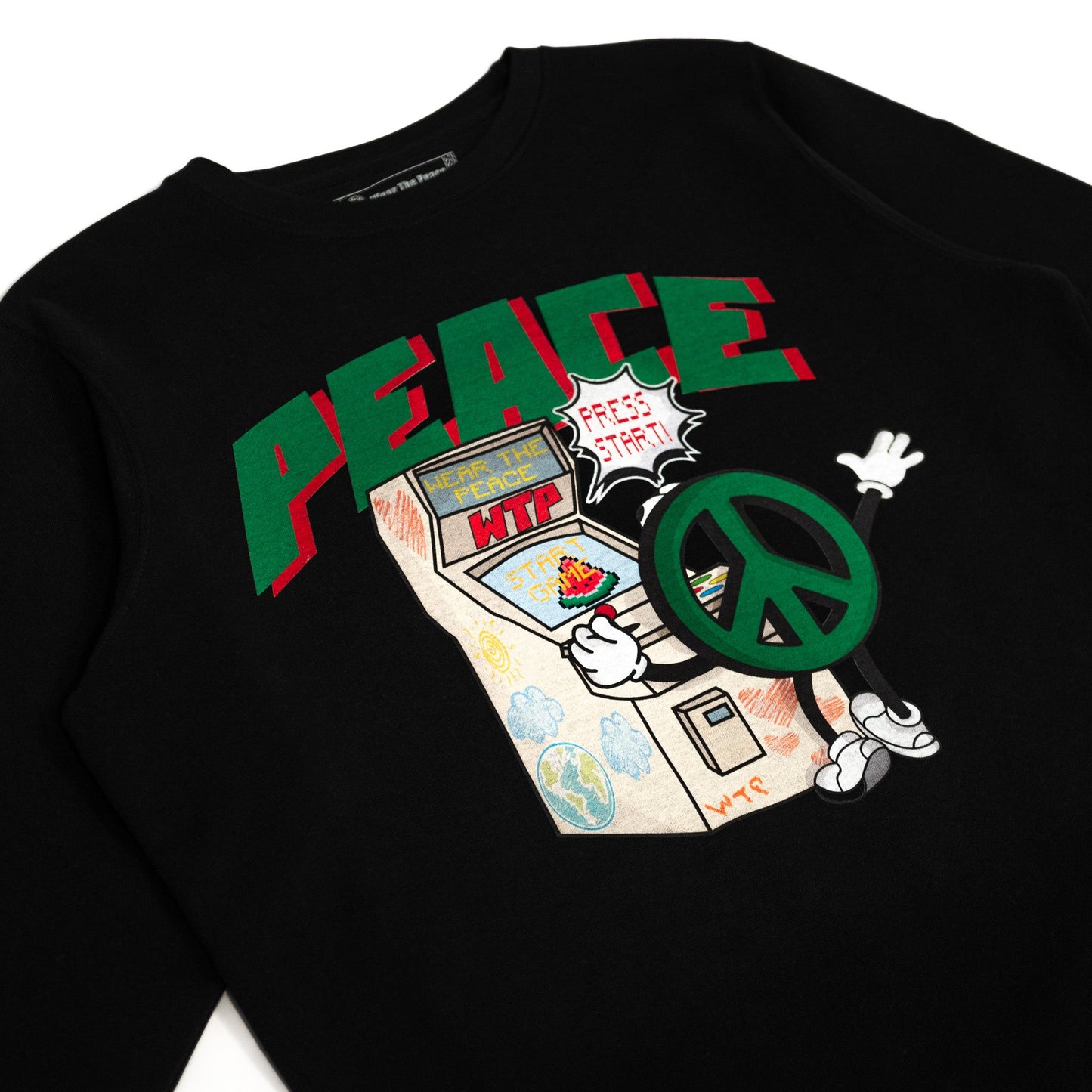 Peace Arcade Crewneck Wear The Peace Crewnecks S