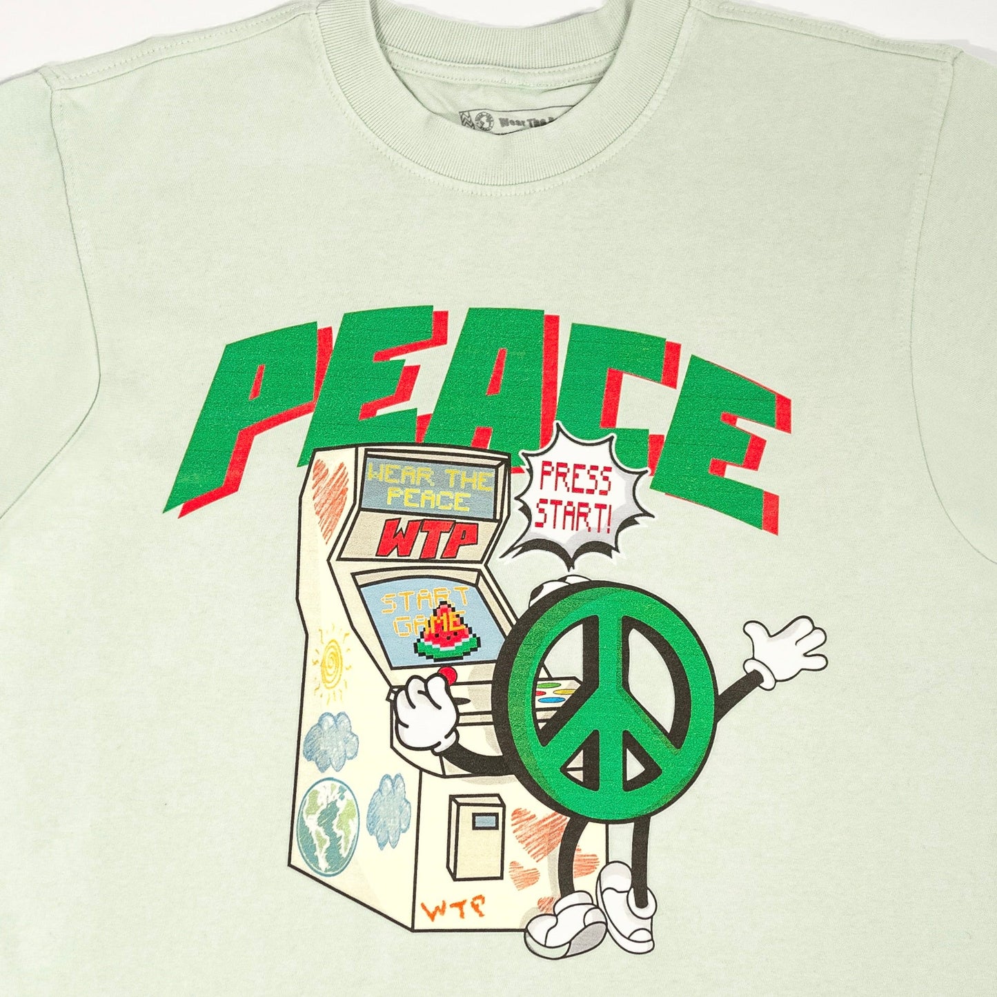 Peace Arcade Heavyweight Tee Wear The Peace Short Sleeves S