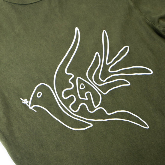 Peace Bird Vintage Tee Wear The Peace Short Sleeves Vintage Denim S