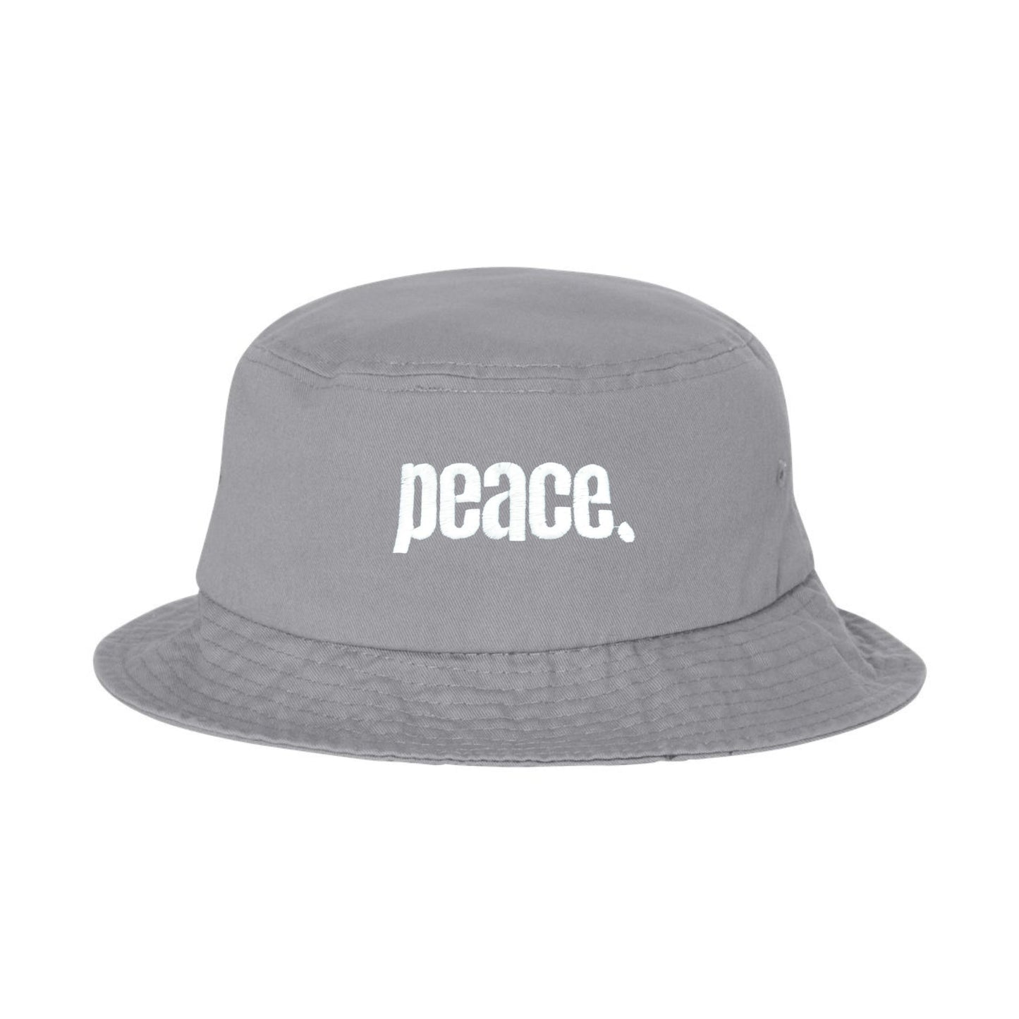 Peace Statement Bucket Hat Wear The Peace Dad Caps