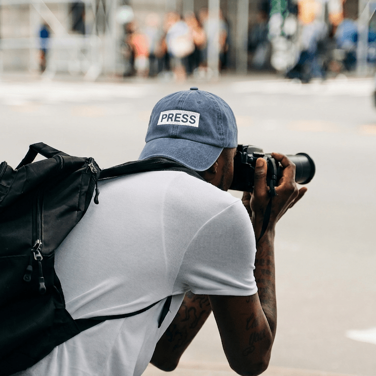 Press Cap Wear The Peace Dad Caps