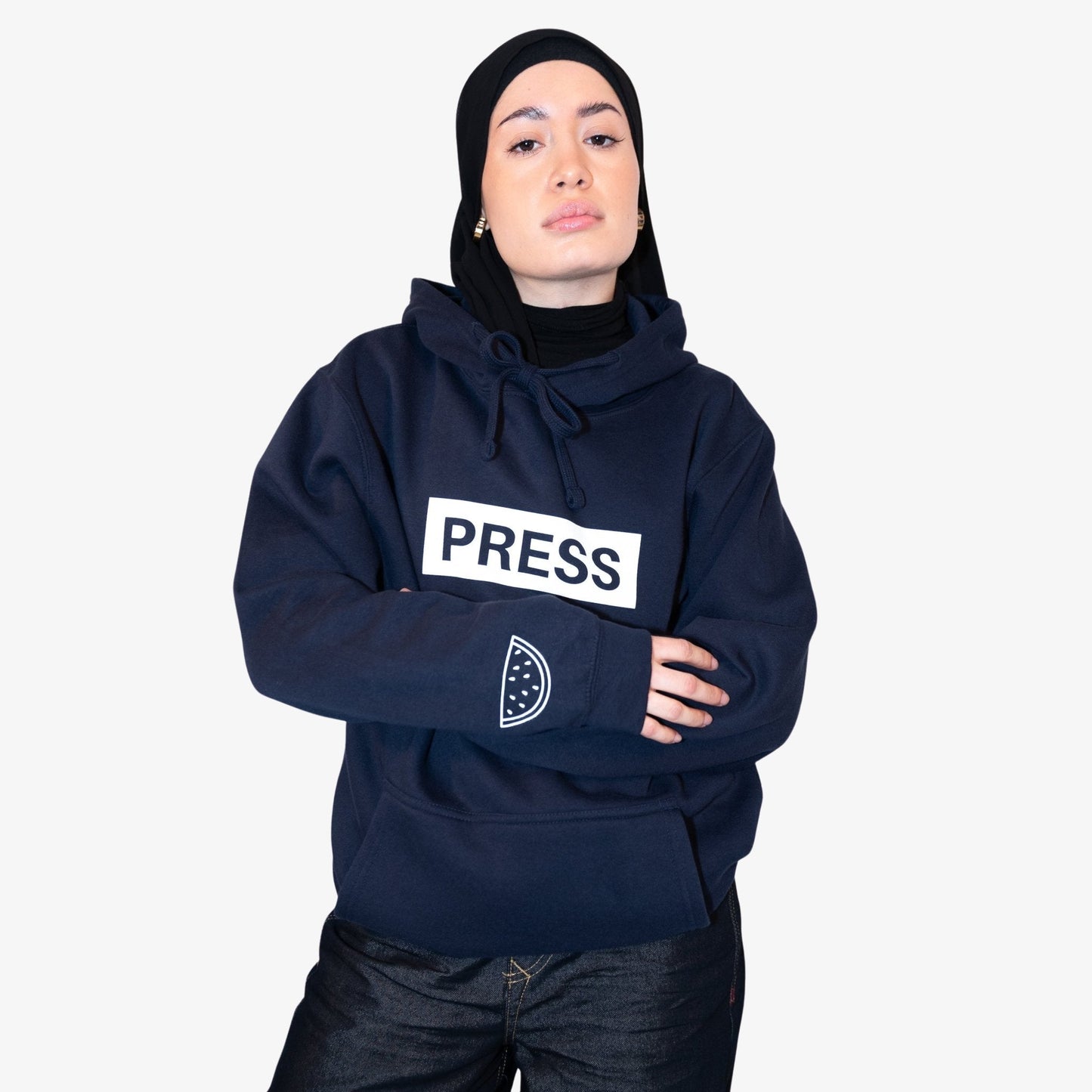 Press Hoodie Wear The Peace Hoodies S