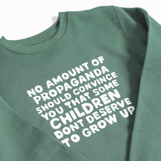 Propaganda Crewneck Wear The Peace Crewnecks S