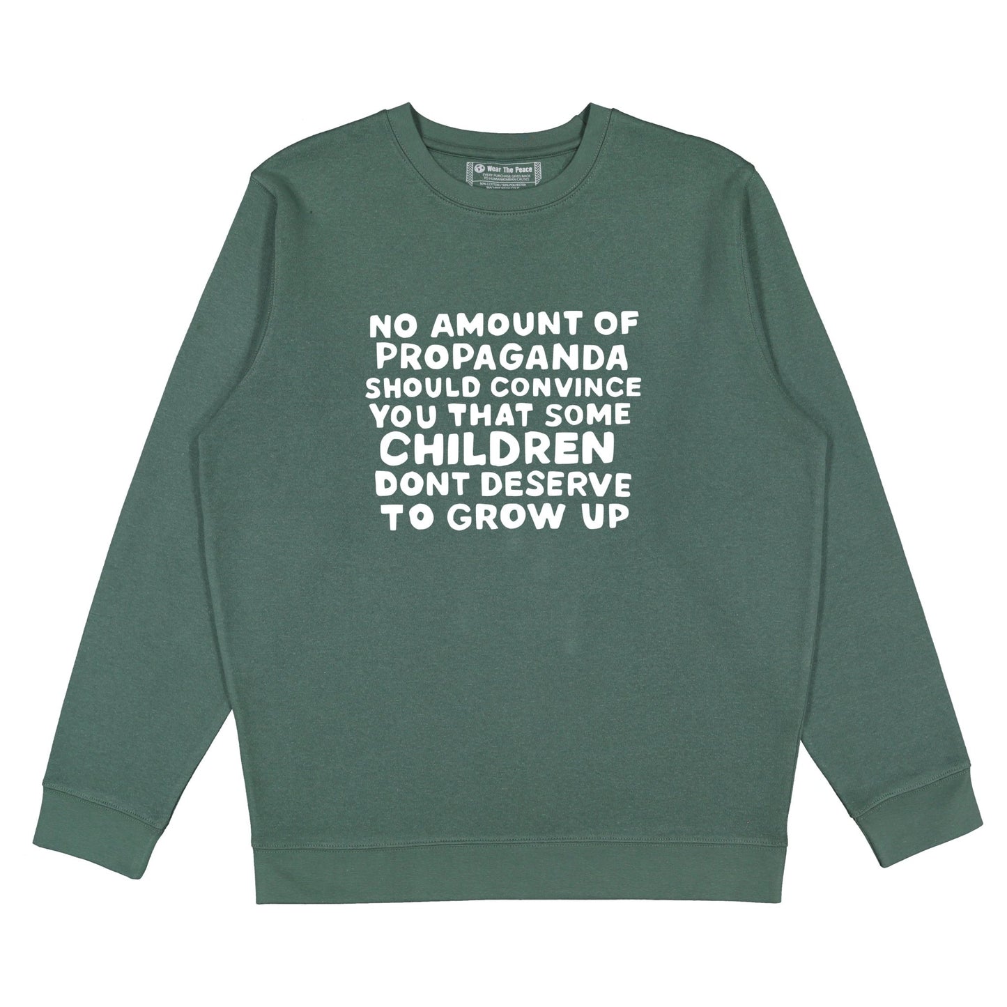 Propaganda Crewneck Wear The Peace Crewnecks S