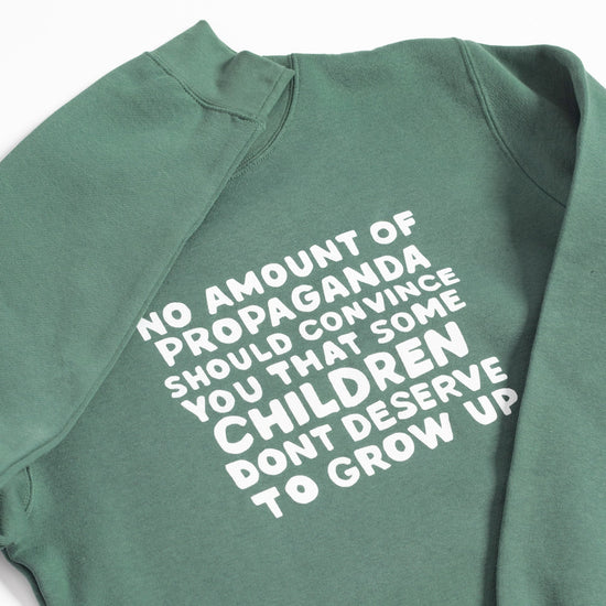 Propaganda Crewneck Wear The Peace Crewnecks S