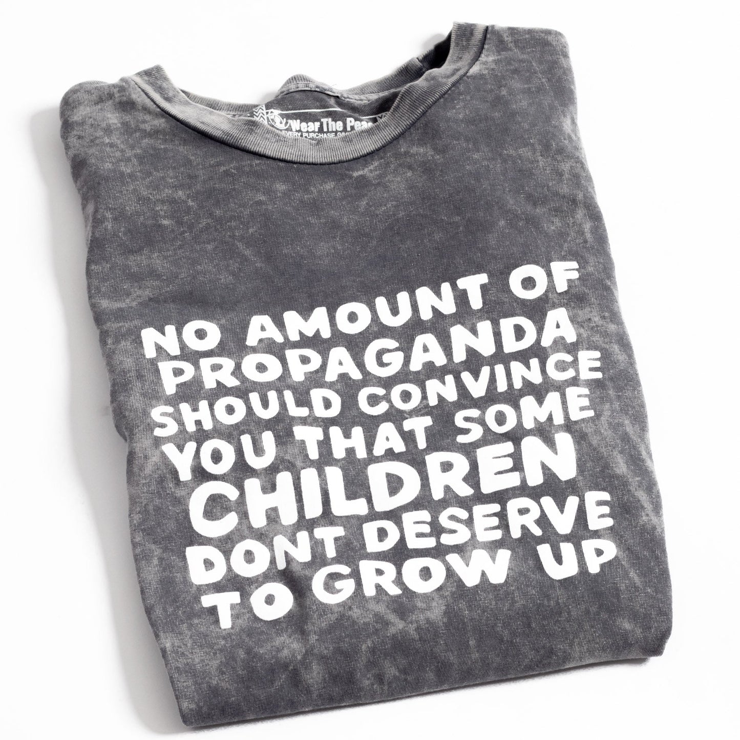 Propaganda Vintage Tee Wear The Peace Short Sleeves S