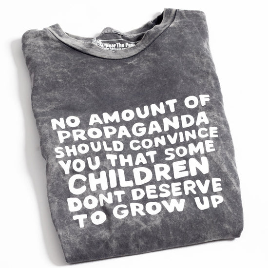 Propaganda Vintage Tee Wear The Peace Short Sleeves S