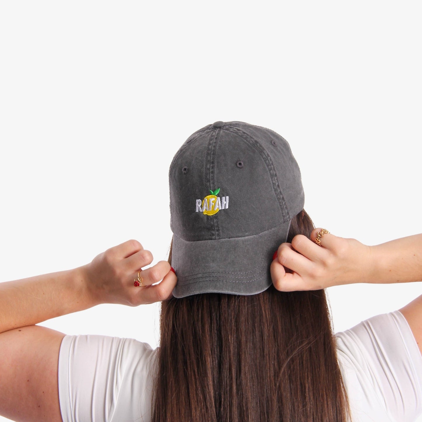 Rafah's Lemons Cap Wear The Peace Dad Caps