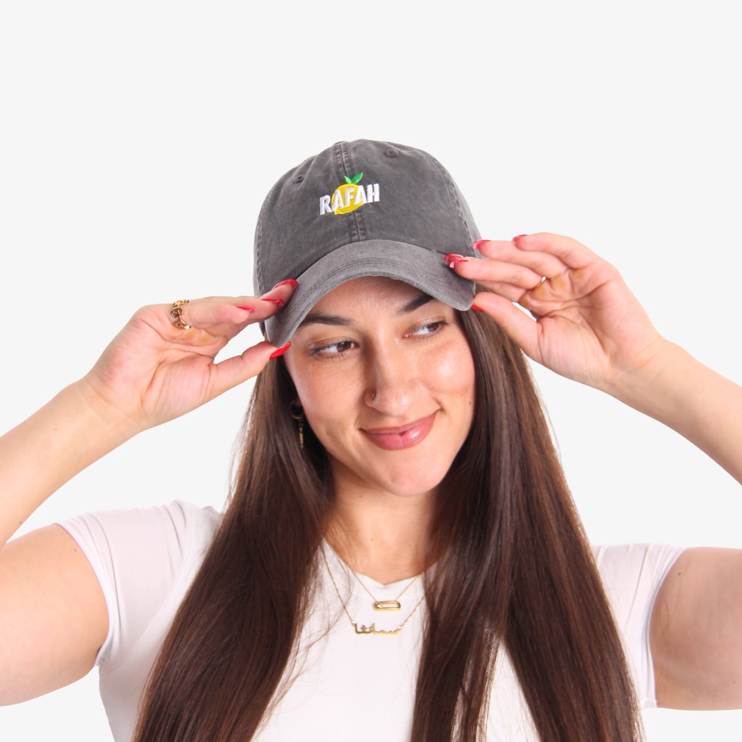 Rafah's Lemons Cap Wear The Peace Dad Caps