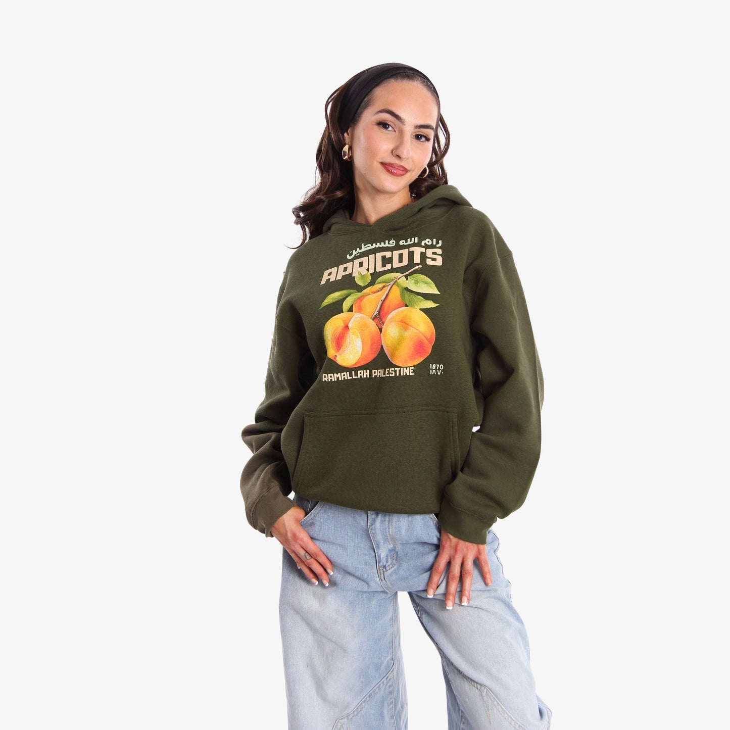 Ramallah's Apricots Hoodie Wear The Peace Hoodies S