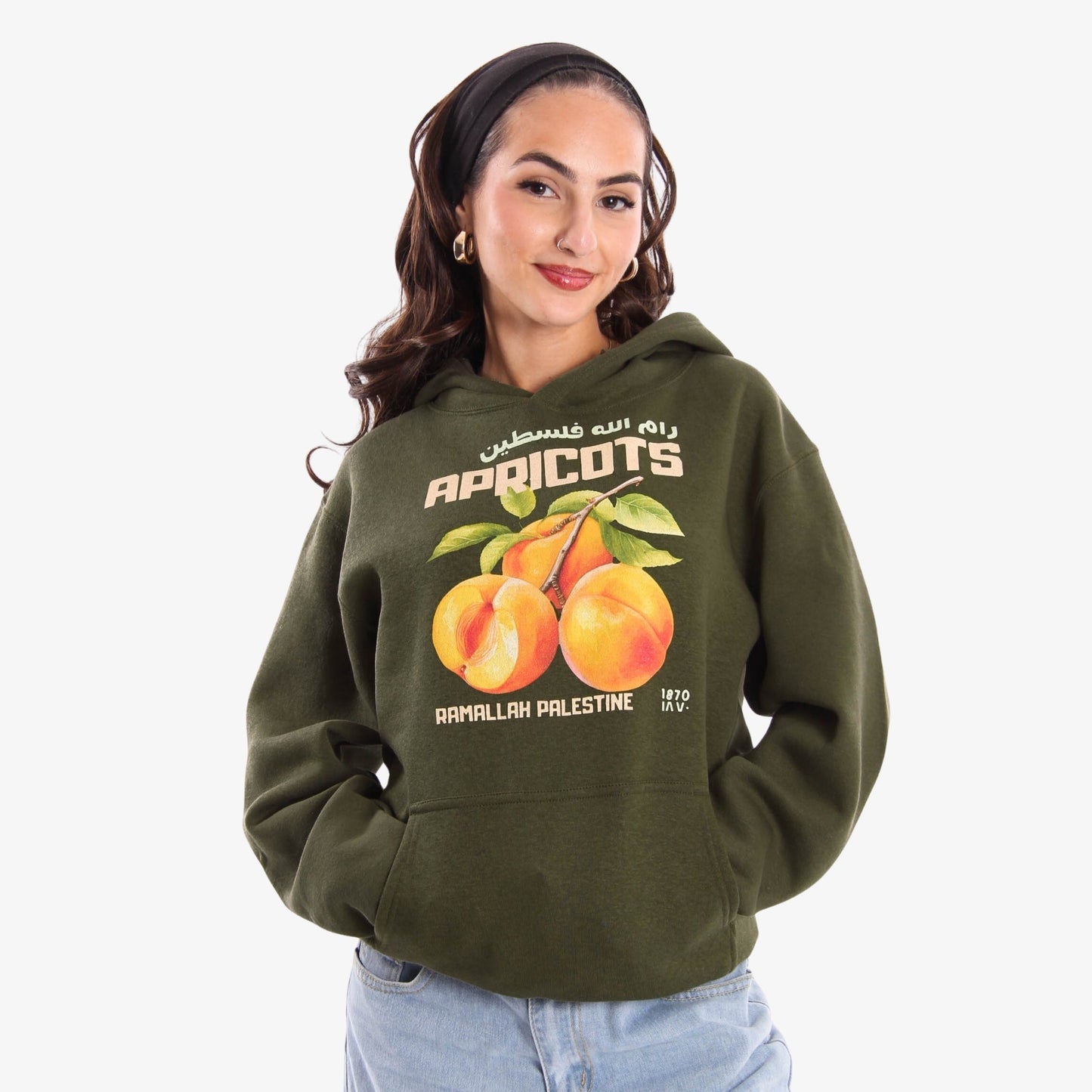 Ramallah's Apricots Hoodie Wear The Peace Hoodies S