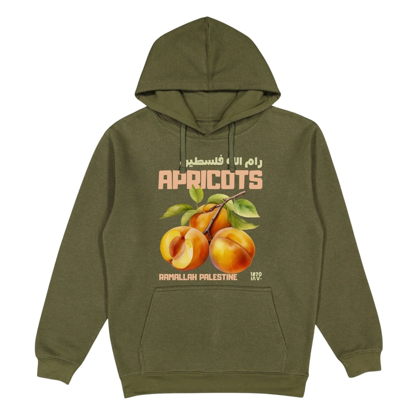 Ramallah's Apricots Hoodie Wear The Peace Hoodies S
