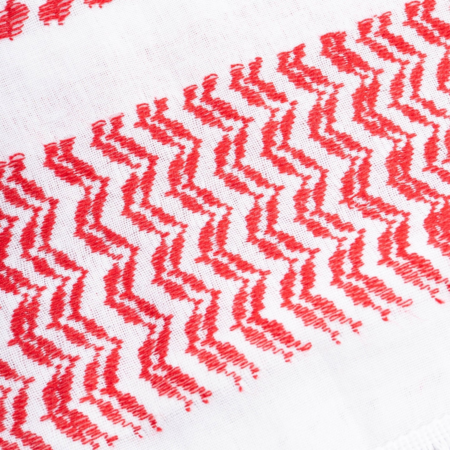 Red Kufiya | Made In Palestine Wear The Peace Scarf