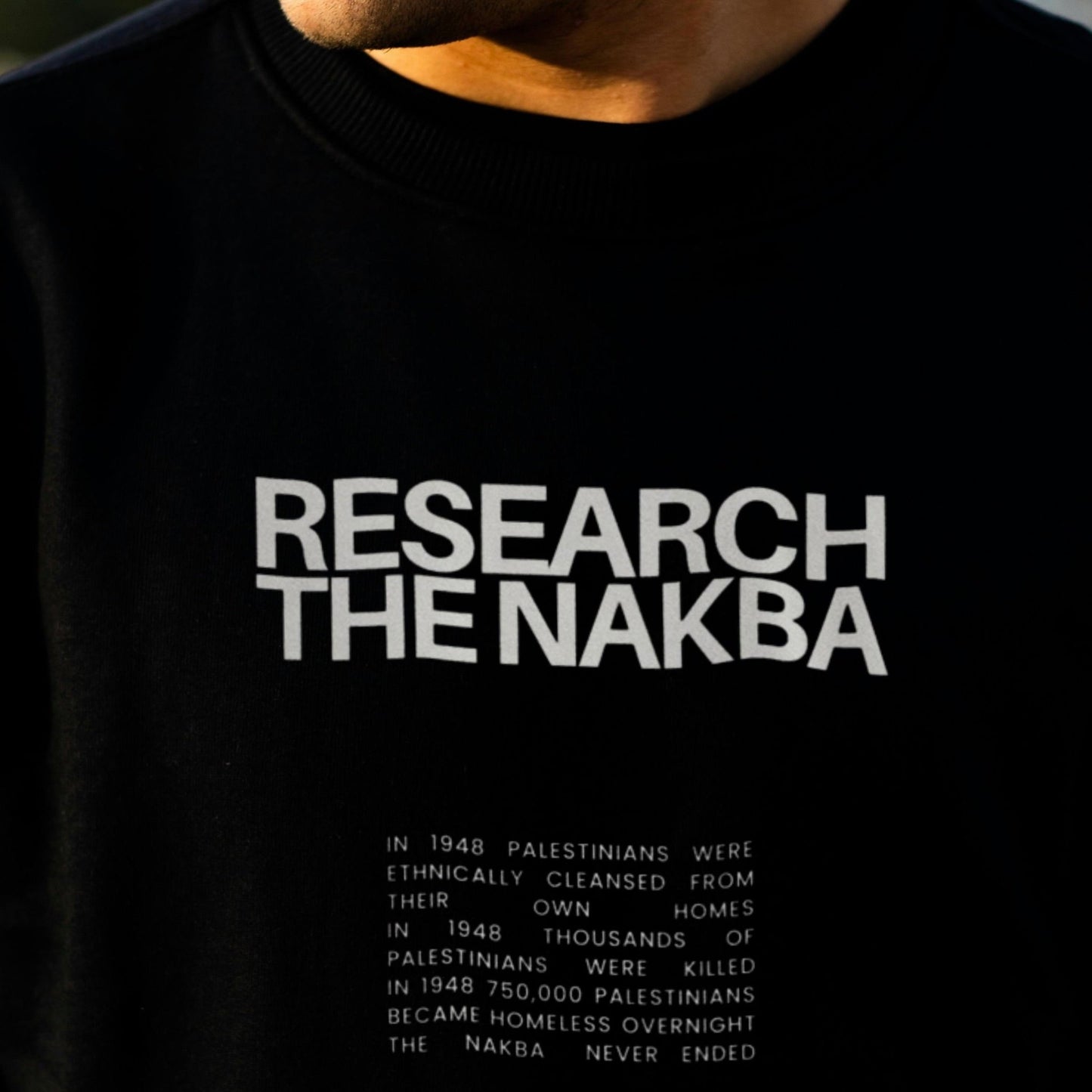 Research The Nakba Tee Wear The Peace Short Sleeves S