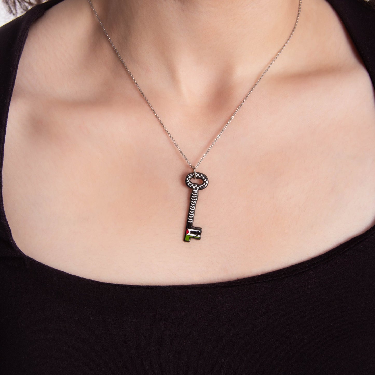 Return Key Necklace Wear The Peace Necklaces