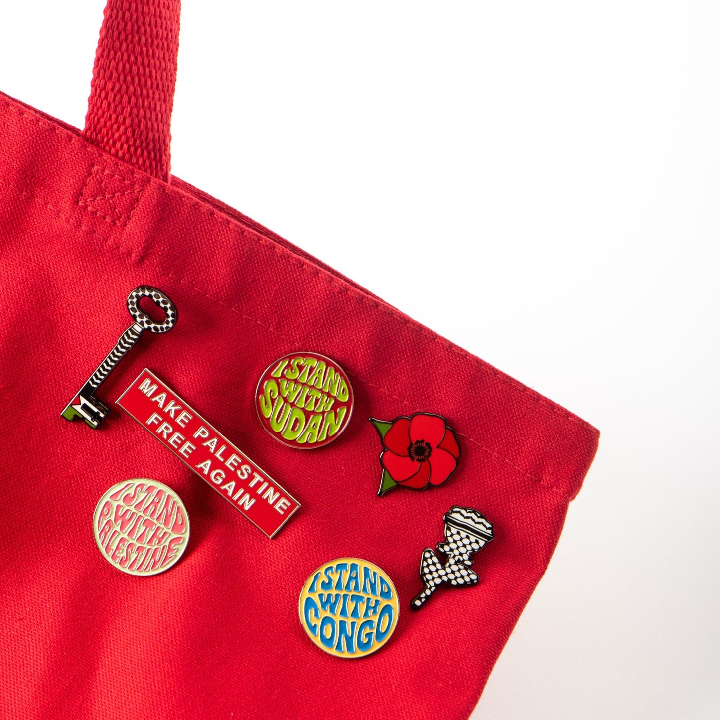 Return Key Pin Wear The Peace Pin