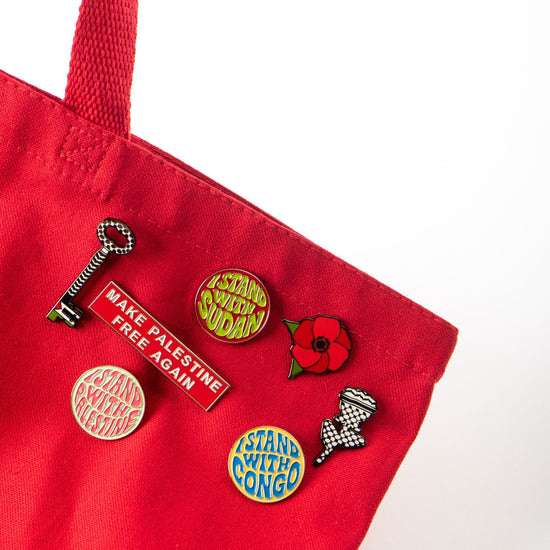 Return Key Pin Wear The Peace Pin