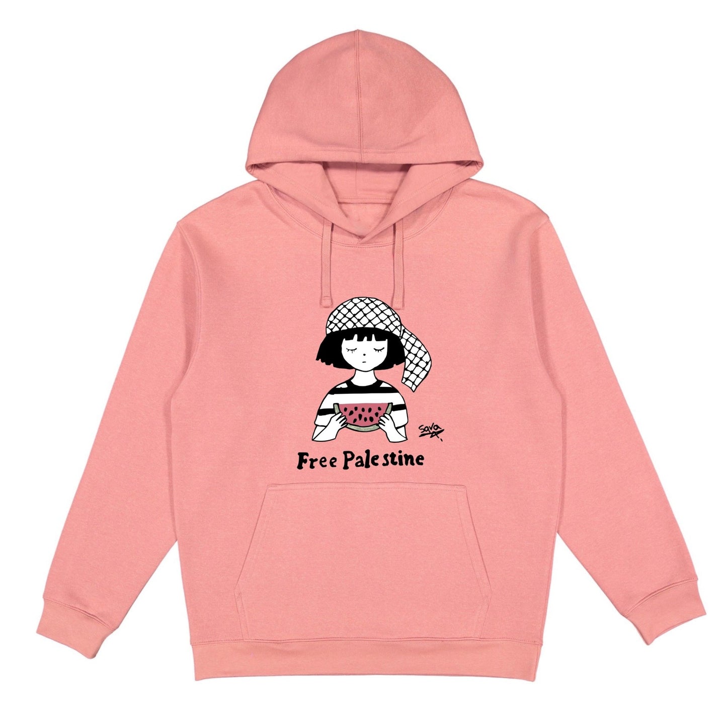 Sara Art Hoodie Wear The Peace Hoodies S