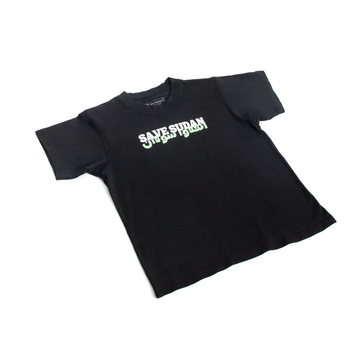 Save Sudan Heavyweight Tee Wear The Peace Short Sleeves S
