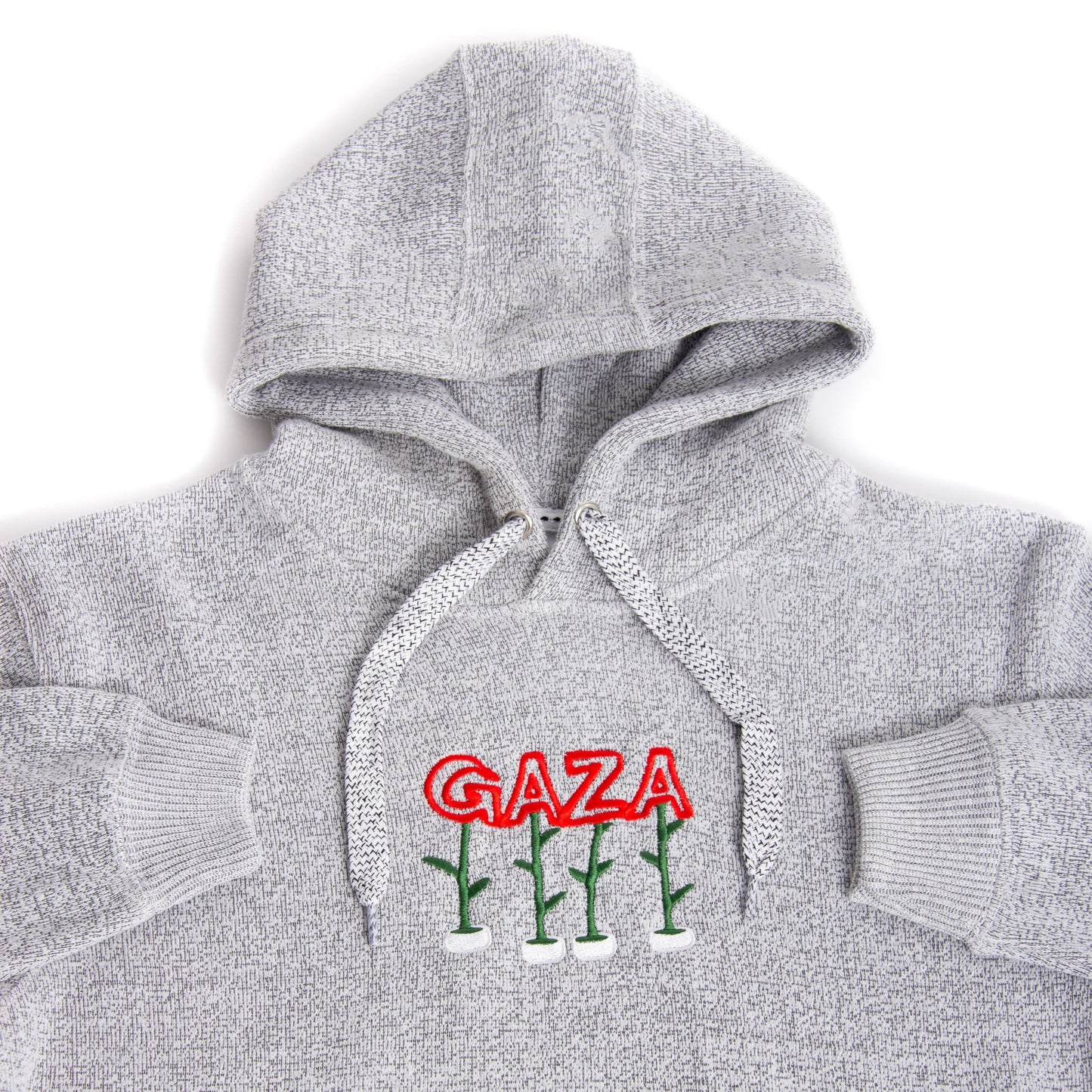 Seeds Of Gaza Embroidered Hoodie Wear The Peace Hoodies S