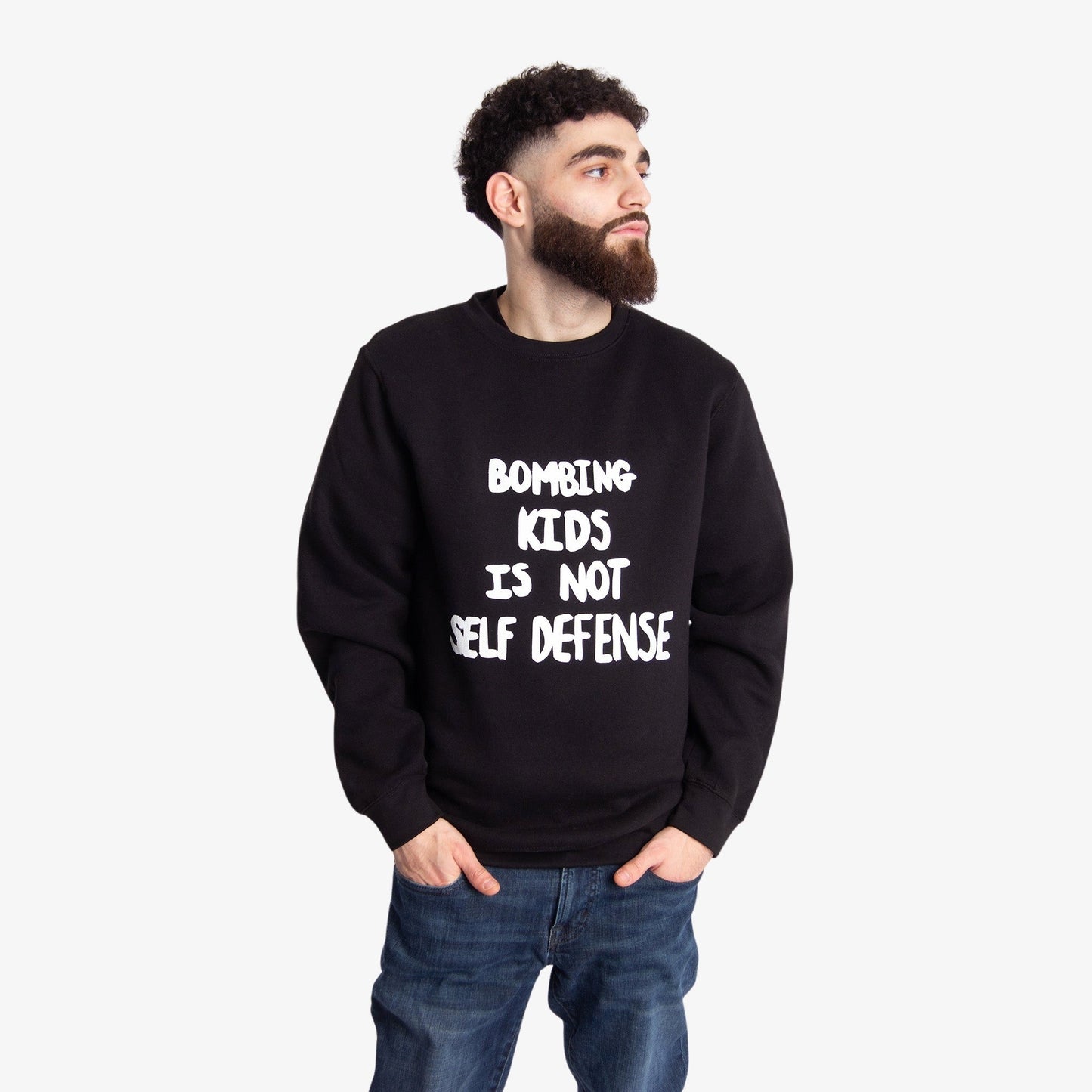Self Offense Crewneck Wear The Peace Crewnecks S