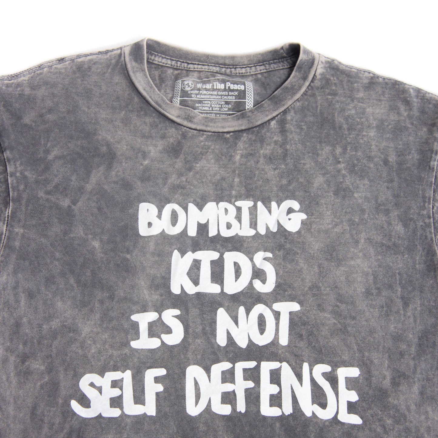 Self Offense Vintage Tee Wear The Peace Short Sleeves S