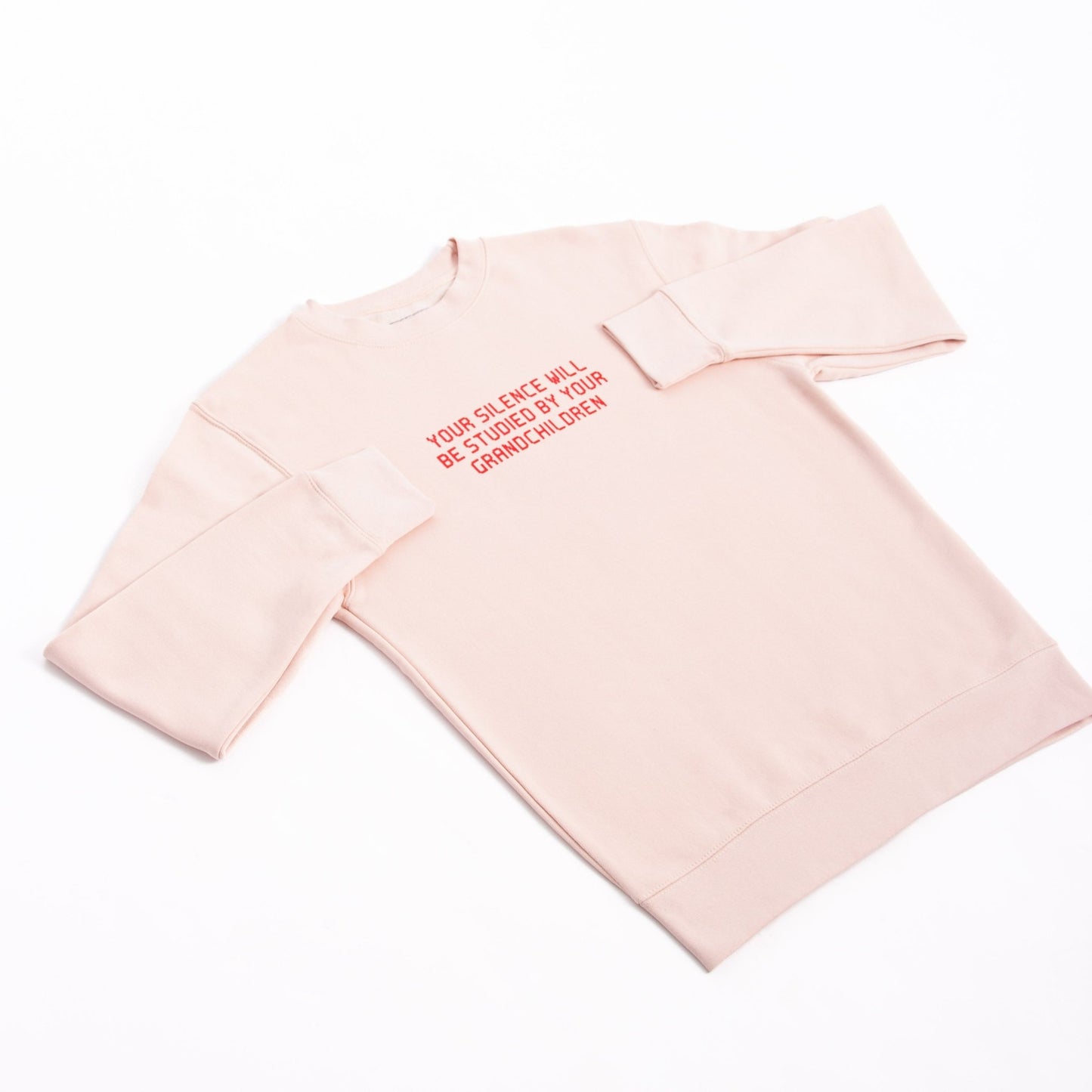 Silence Will Be Studied Crewneck Wear The Peace Crewnecks S