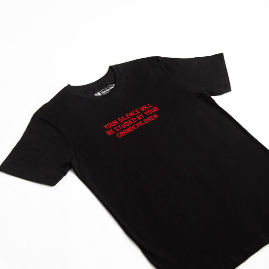 Silence Will Be Studied Tee Wear The Peace Short Sleeves S