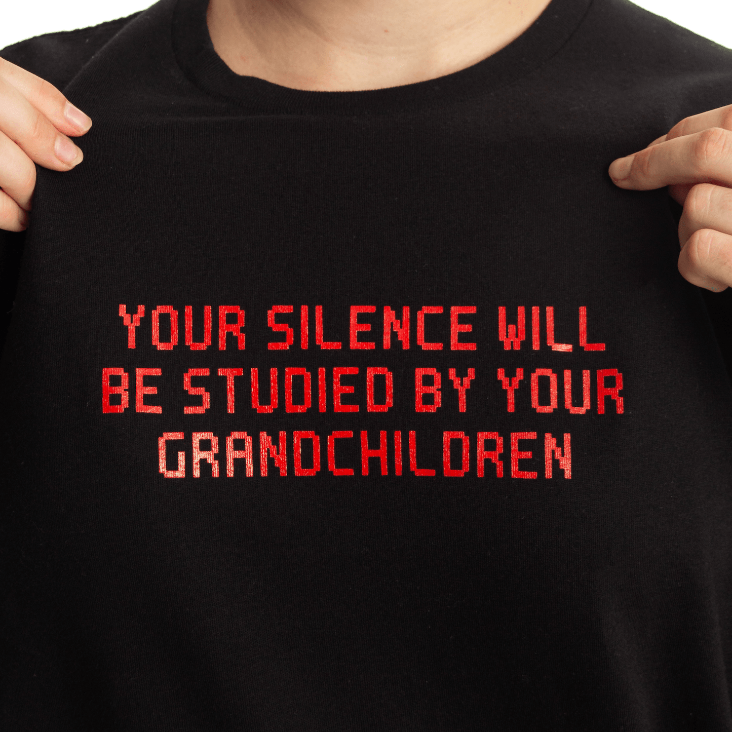 Silence Will Be Studied Tee Wear The Peace Short Sleeves S