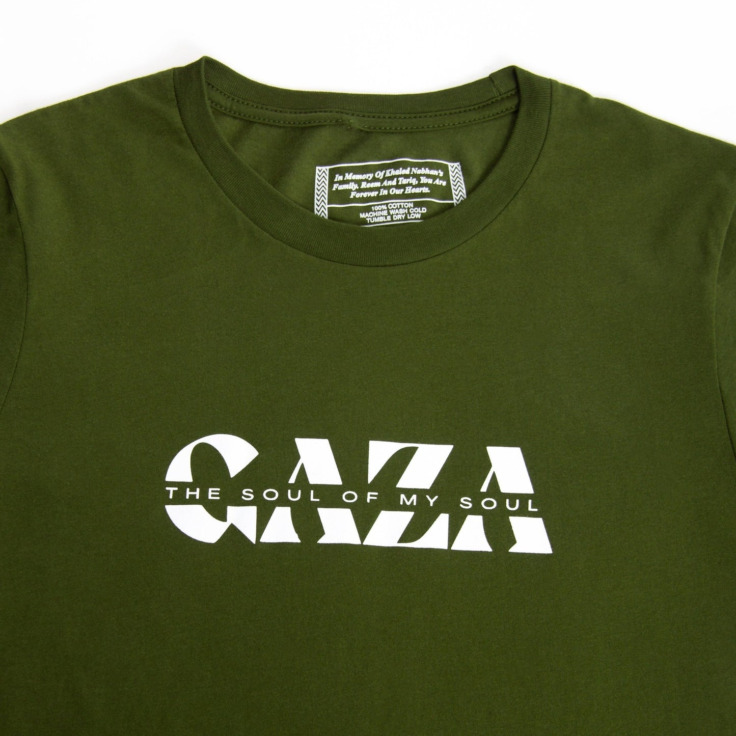 Soul Of My Soul Tee Wear The Peace Short Sleeves Olive S