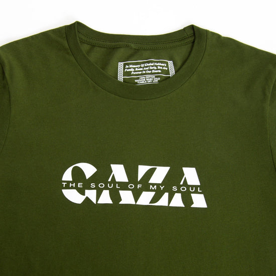 Soul Of My Soul Tee Wear The Peace Short Sleeves Olive S