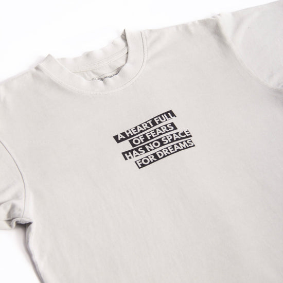 Space For Dreams Heavyweight Tee Wear The Peace Short Sleeves Off White S