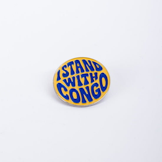 Stand With Congo Pin Wear The Peace Pin