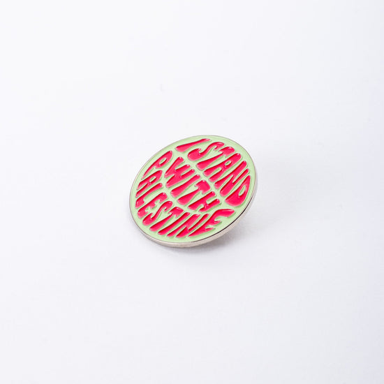 Stand With Palestine Pin Wear The Peace Pin