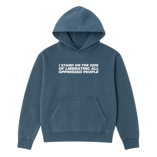 Stand With The Oppressed Heavyweight Hoodie Wear The Peace Hoodies S