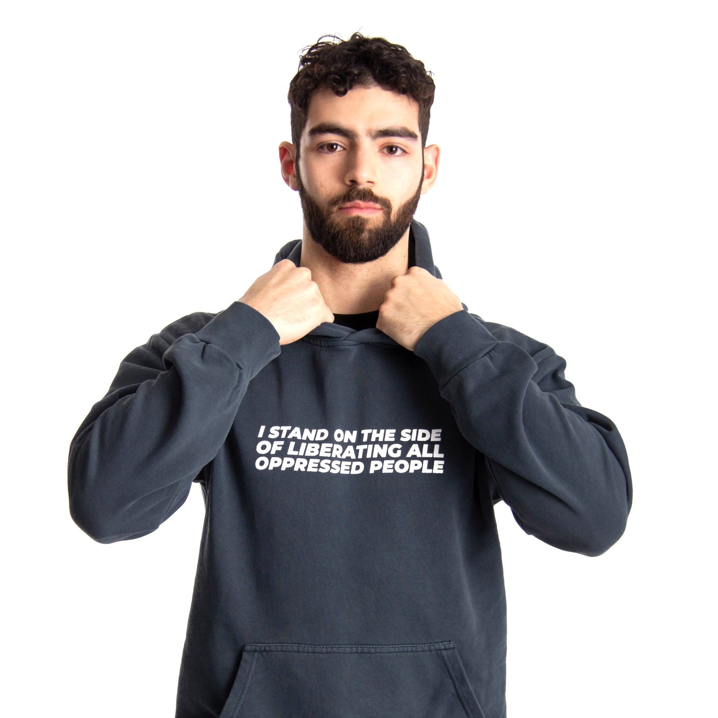 Stand With The Oppressed Heavyweight Hoodie Wear The Peace Hoodies S