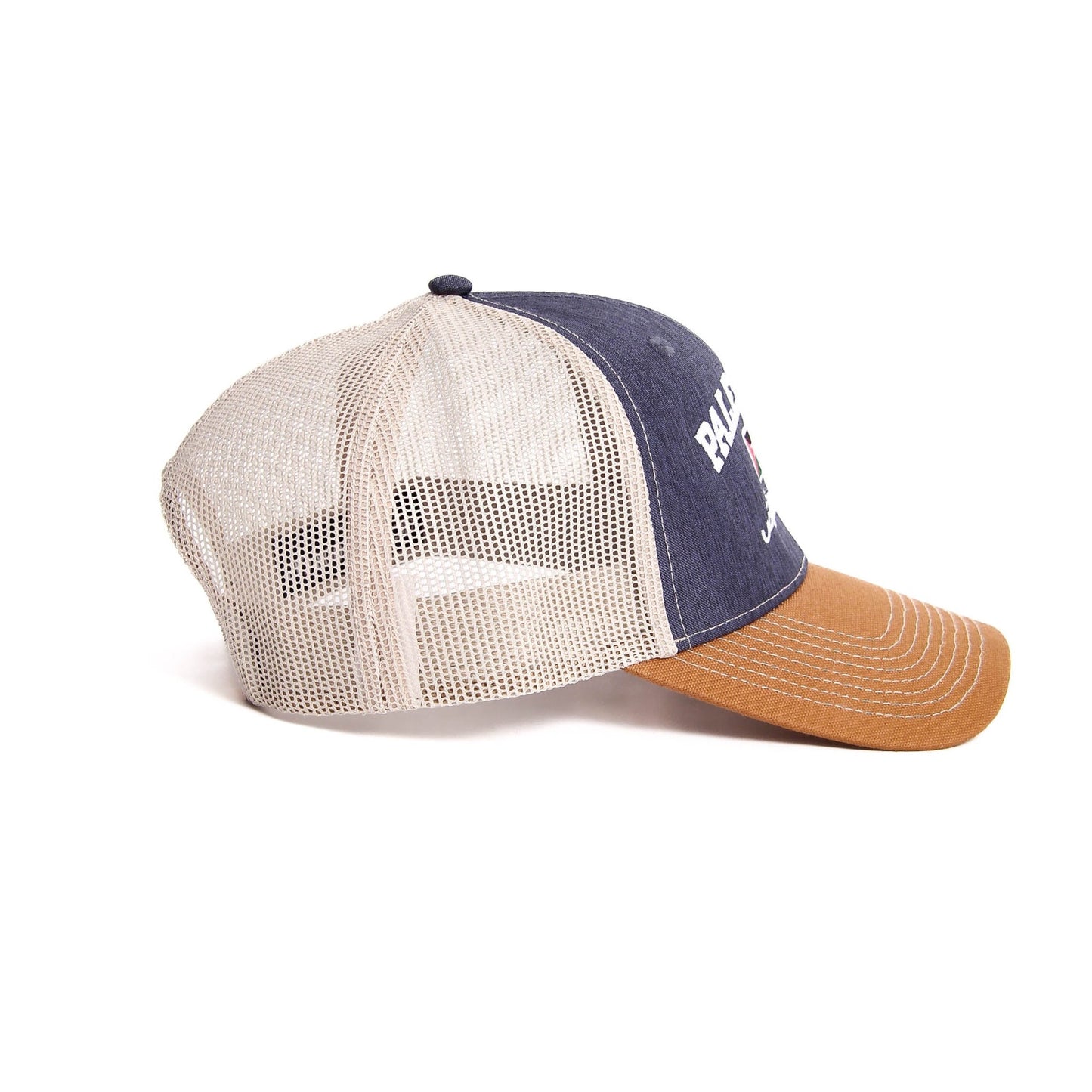 The Land Owners Trucker Cap Wear The Peace Dad Caps Denim Khaki