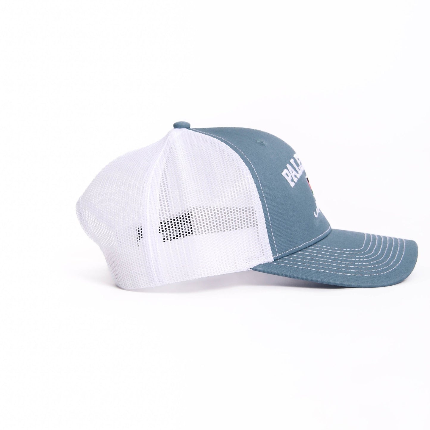 The Land Owners Trucker Cap Wear The Peace Dad Caps Slate