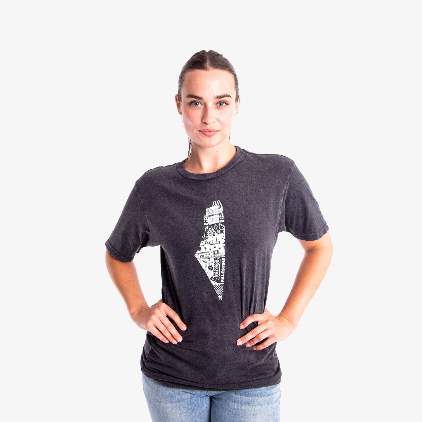 The Land Tee Wear The Peace Short Sleeves S