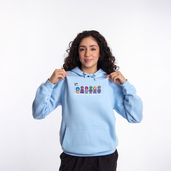 The World Is Palestine Hoodie Wear The Peace Hoodies S