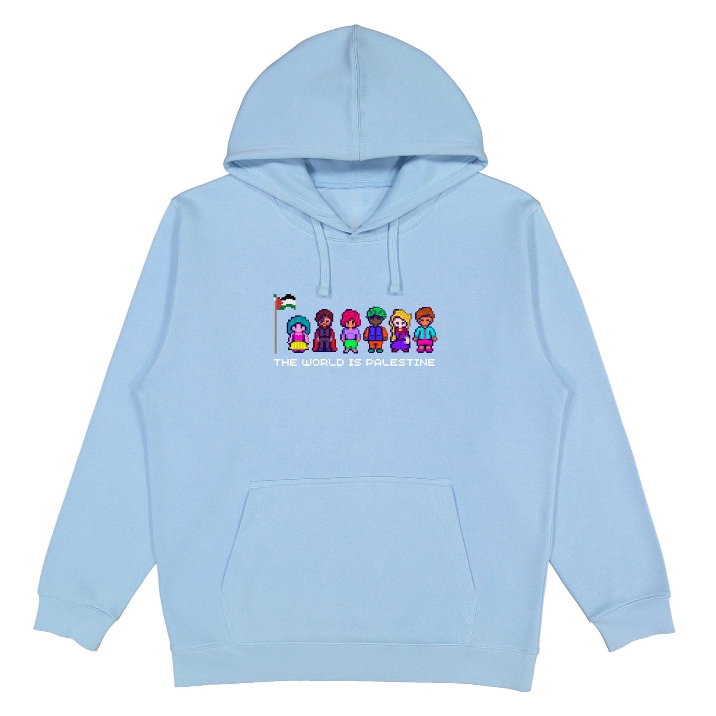 The World Is Palestine Hoodie Wear The Peace Hoodies S