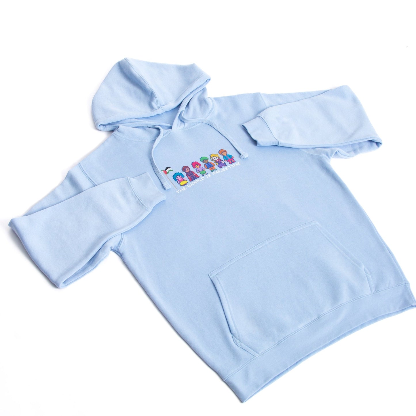 The World Is Palestine Hoodie Wear The Peace Hoodies S