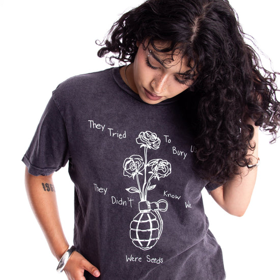 They Tried To Bury Us Tee Wear The Peace Short Sleeves S